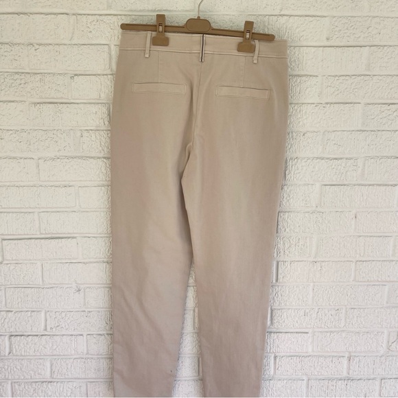 NEW Brunello Cucinelli Tapered Leg Trouser Pants C9443 Tan Size 44 NWT - Picture 6 of 12